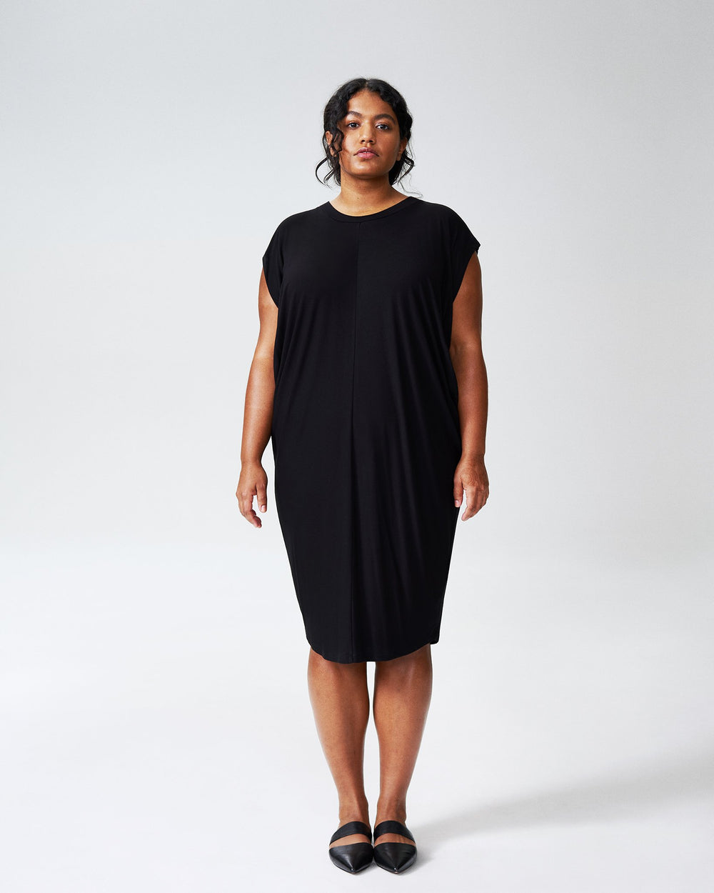Carrea Relaxed Dress - Black