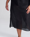 Cole Caftan Dress - Black