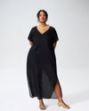 Cole Caftan Dress - Black
