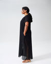 Cole Caftan Dress - Black