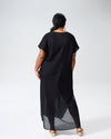 Cole Caftan Dress - Black