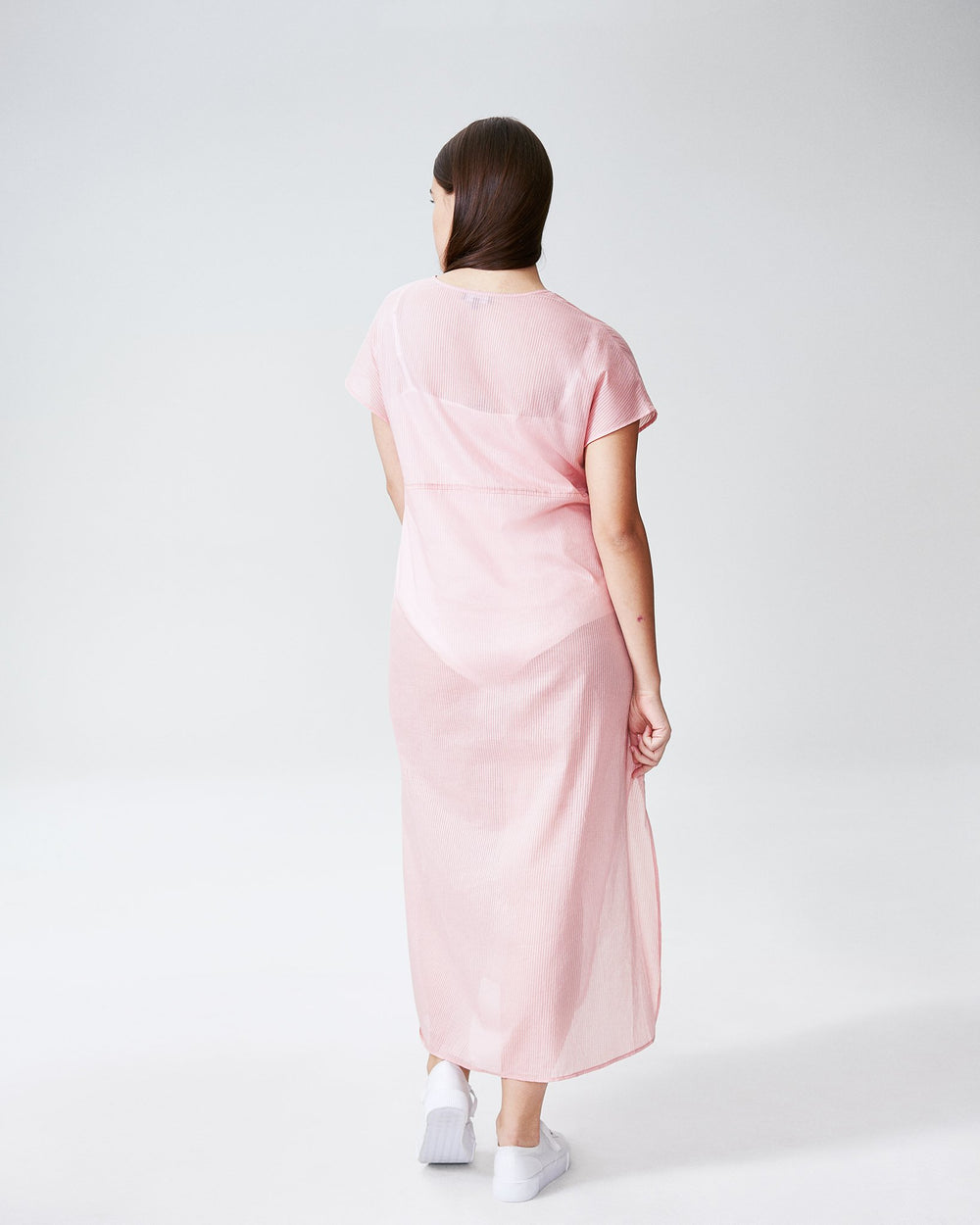 Cole Caftan Dress - Rose