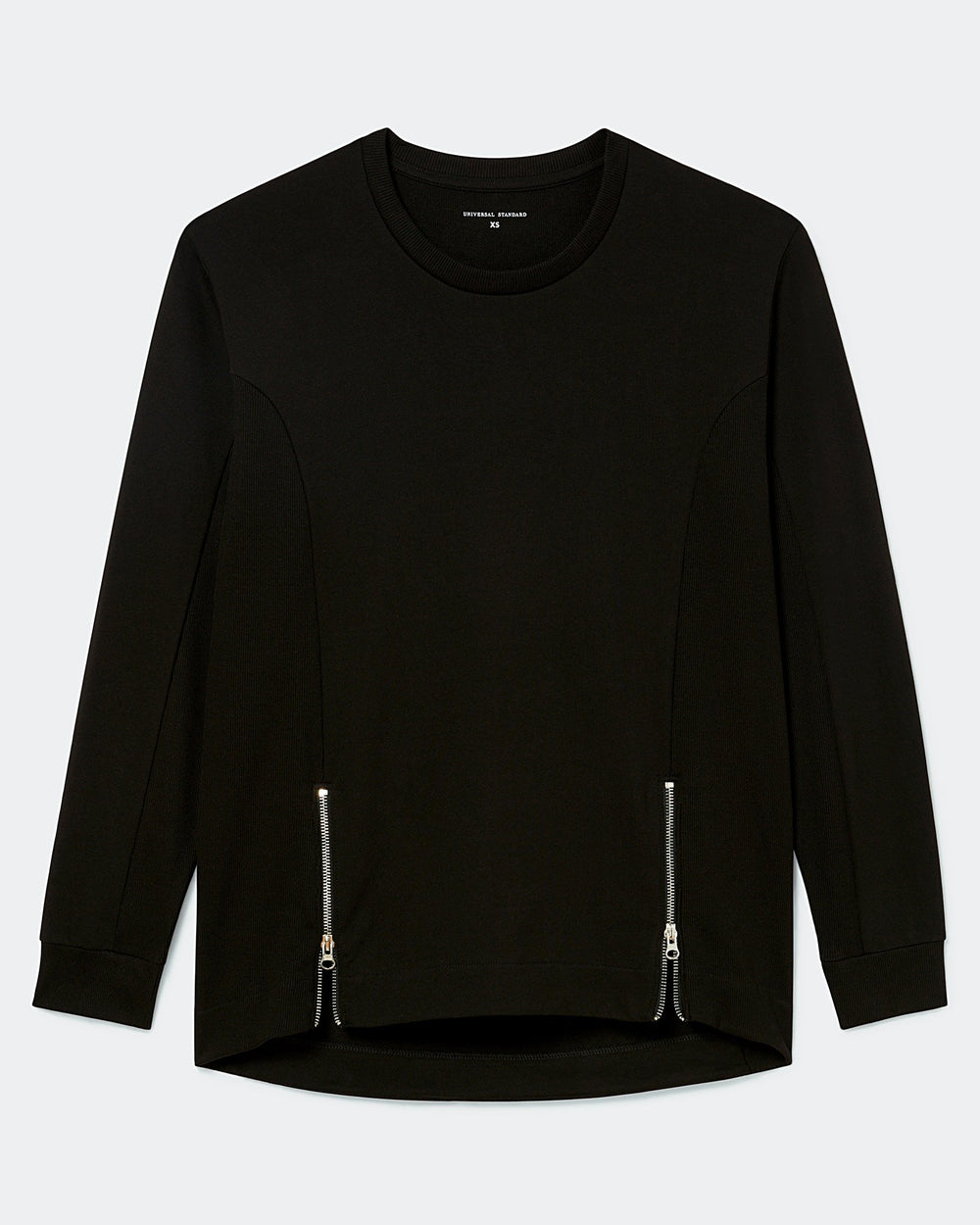 Corbelle Zip Pullover - Black