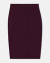 Danube Heavyweight Jersey Skirt - Eggplant Image Thumbnmail #4