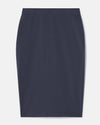 Petite Danube Heavyweight Jersey Skirt - Slate