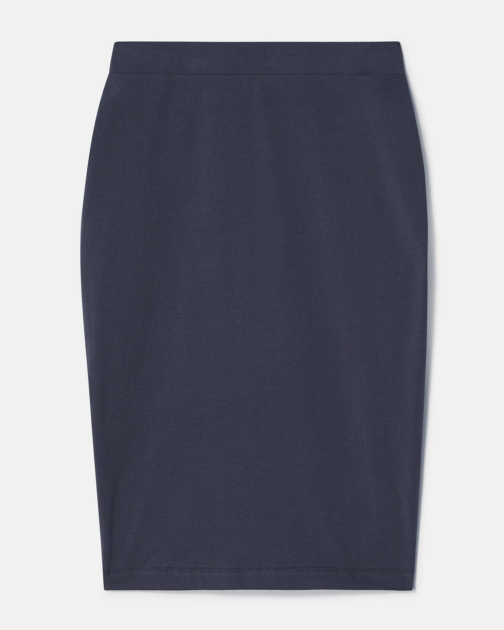 Petite Danube Heavyweight Jersey Skirt - Slate