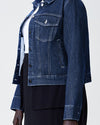 Kelsey Denim Jacket - Dark Indigo Image Thumbnmail #5