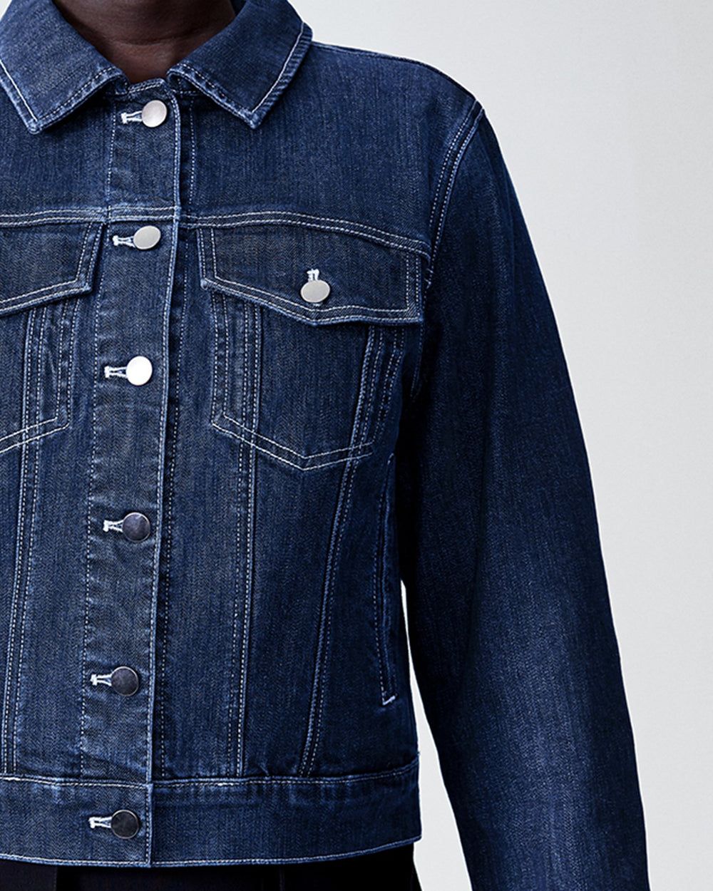 Kelsey Denim Jacket - Dark Indigo