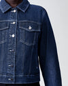 Kelsey Denim Jacket - Dark Indigo Image Thumbnmail #4