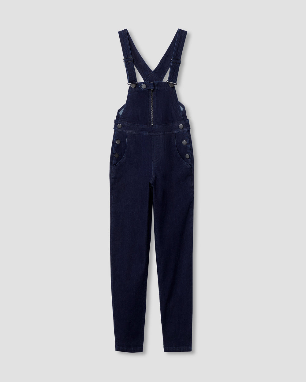 Olivia Denim Overalls - Dark Indigo
