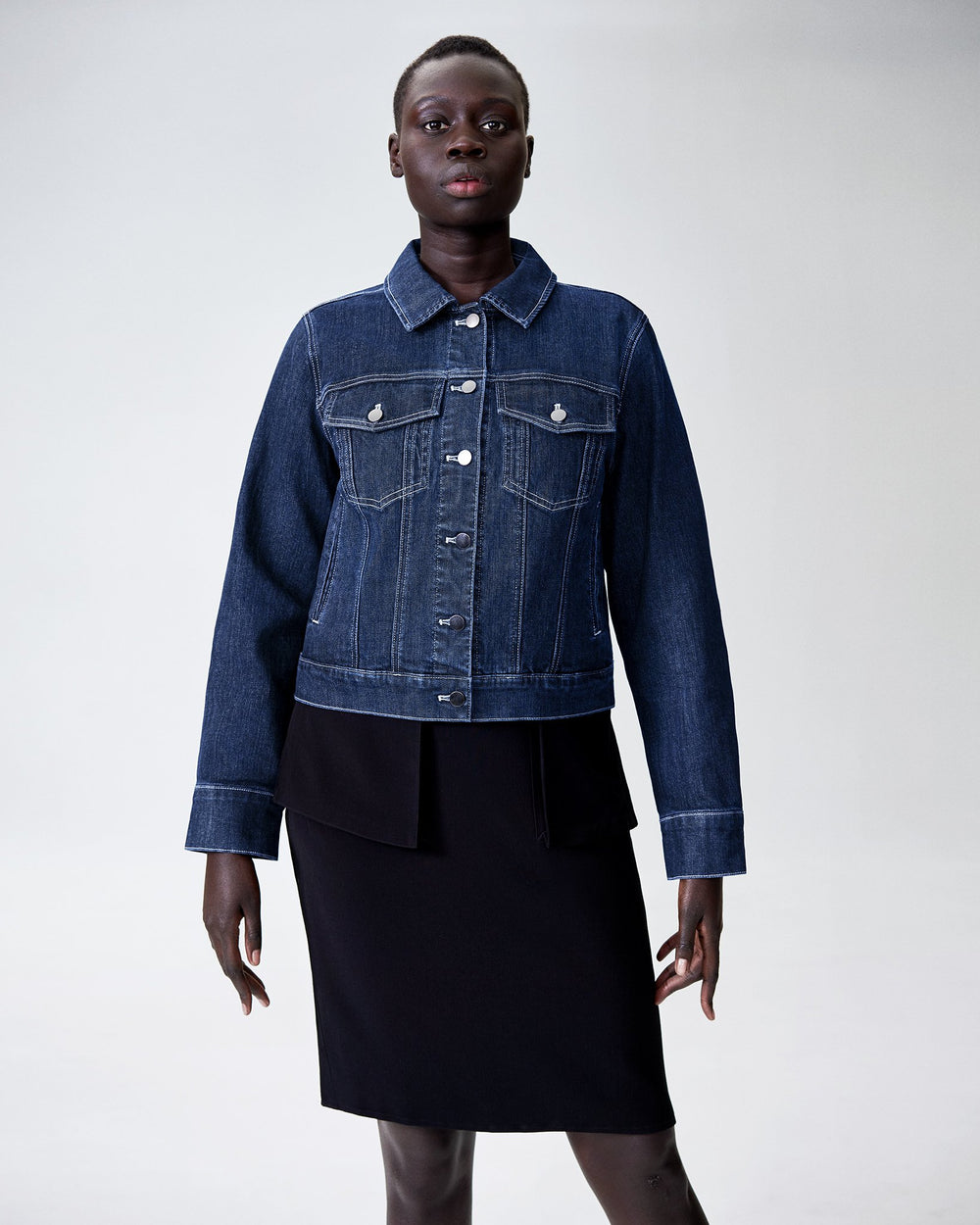 Kelsey Denim Jacket - Dark Indigo