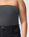 Foundation Bandeau Top - Black/White Stripe