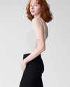 Foundation Camisole - White/Black Stripe Image Thumbnmail #4