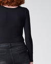 Foundation Long Sleeve Crew Neck Tee - Black