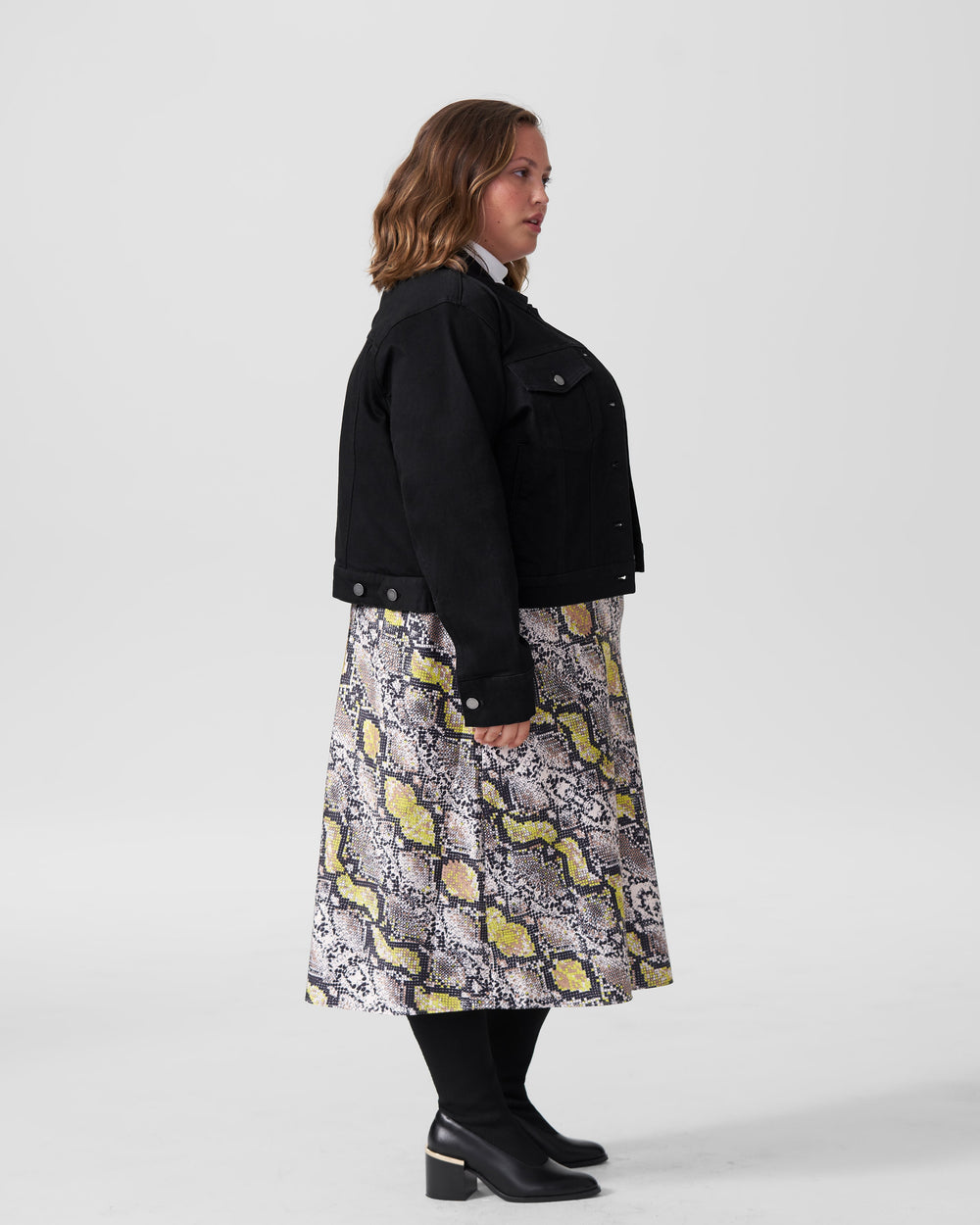 Kelsey Denim Jacket - Black