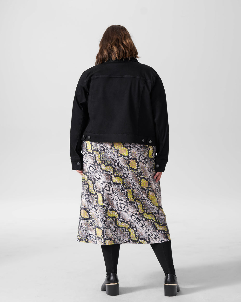 Kelsey Denim Jacket - Black