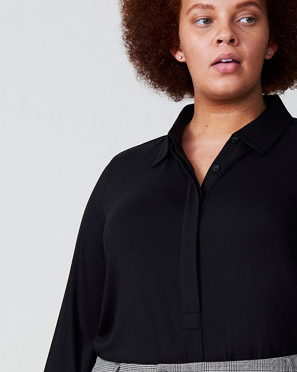 Knit Elbe Shirt - Black