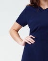Mary Dress - Navy