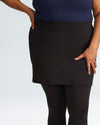 MVP 2 in 1 Skirted Leggings - Black Image Thumbnmail #3