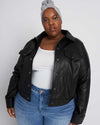 Parker Leather Jacket - Black Image Thumbnmail #4