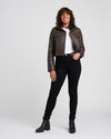 Parker Leather Jacket - Espresso Image Thumbnmail #5