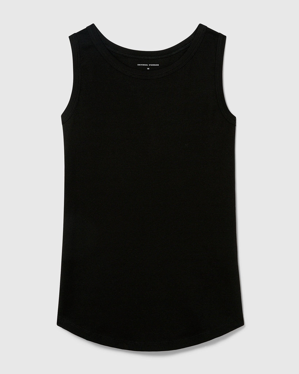 Petite Loire Ribbed Tank - Black