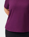 Petite Tee Rex - Eggplant Image Thumbnmail #4