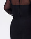 Petite Thames Fog Dress - Black Image Thumbnmail #4