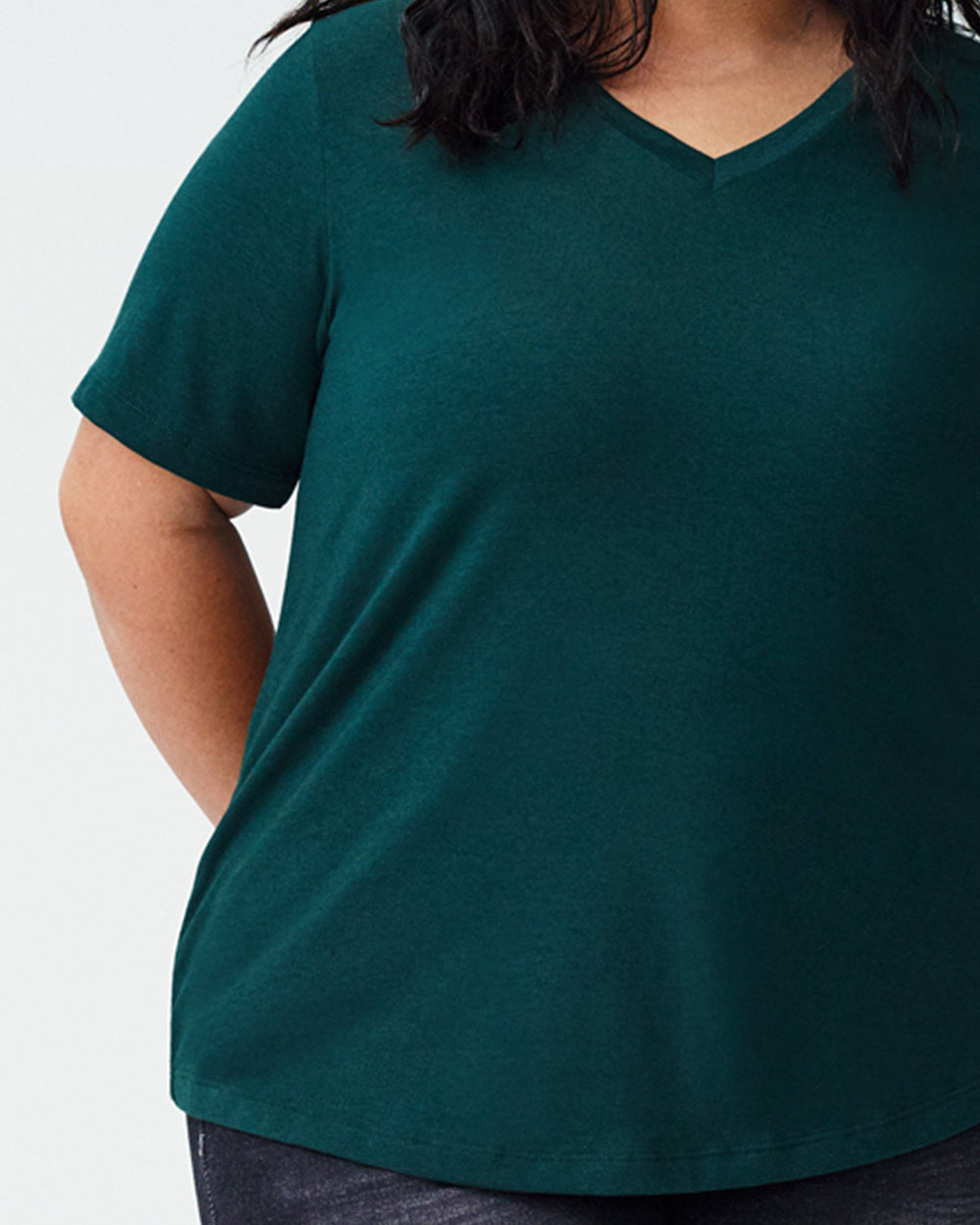 Petite V Rex - Forest Green