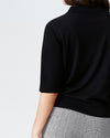 Addison Sweater Polo - Black