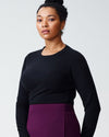 Raquette Cashmere Sweater - Black Image Thumbnmail #4