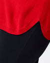 Raquette Cashmere Sweater - Poppy Red
