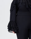 Rodarte x Universal Standard Jumpsuit - Black Image Thumbnmail #4