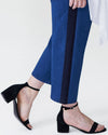 Mira Side Stripe Jeans - Dark Indigo/Blue Image Thumbnmail #4