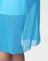 Petite Thames Fog Dress - Azure