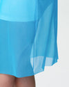 Petite Thames Fog Dress - Azure Image Thumbnmail #4