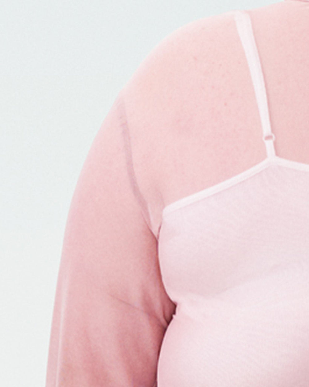 Thames Fog Top - Rose