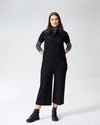 Kate Twill Jumpsuit - Black