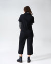 Kate Twill Jumpsuit - Black