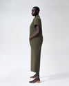 Kate Twill Jumpsuit - Olive