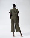 Kate Twill Jumpsuit - Olive