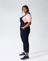 Olivia Denim Overalls - Dark Indigo