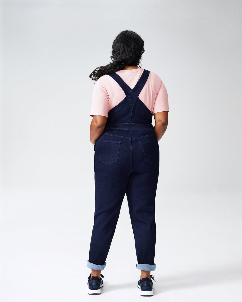 Olivia Denim Overalls - Dark Indigo